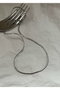 Heliophilia Silver Collar de Acero Plateado de 45 cm